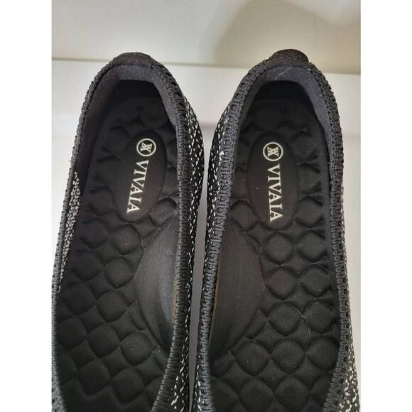 VIVAIA Tweed Black Point Toe US7, 37.5 - Picture 2 of 10